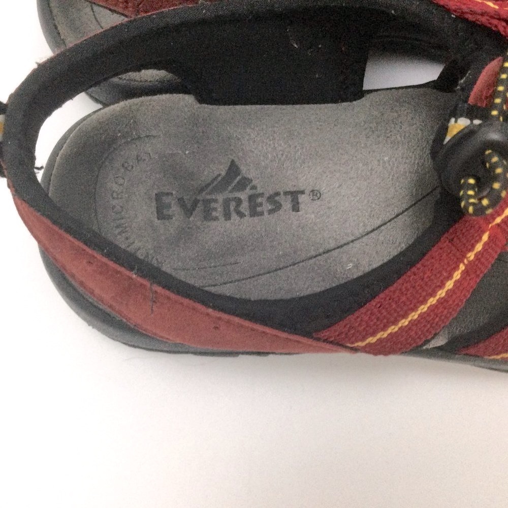 Everest  Red Sandals Ant- Microbial Women's 9 M - Picture 3 of 4